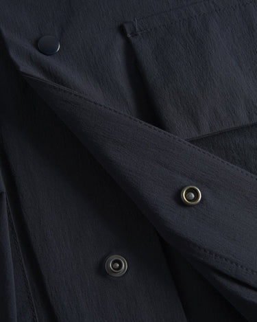 Norse Projects Mads Travel Light Overshirt Dark Navy - KYOTO - Norse Projects