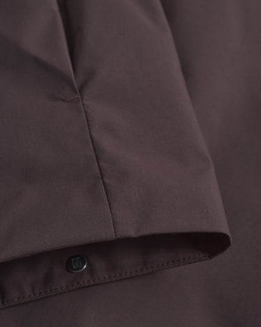 Norse Projects Marcus Windstopper Overshirt Seal Brown - KYOTO - Norse Projects