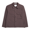 Norse Projects Marcus Windstopper Overshirt Seal Brown - KYOTO - Norse Projects