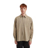 Norse Projects Mo Oversized Striped Shirt Clay - KYOTO - Norse Projects