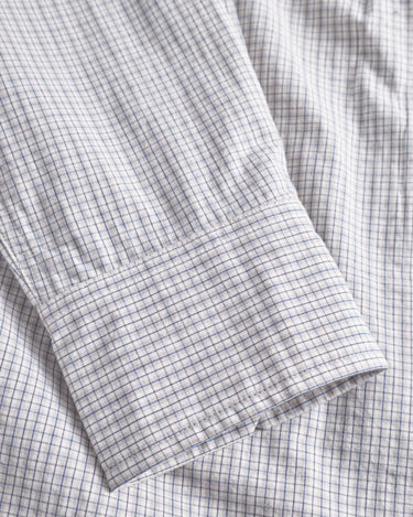 Norse Projects Ole Oversize Poplin Check Shirt Oatmeal - KYOTO - Norse Projects