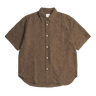 Norse Projects ole Oversized Fil Coupe SS Shirt Chestnut - KYOTO - Norse Projects