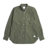 Norse Projects Ole Oversized GMD Oxford Shirt Olive Night - KYOTO - Norse Projects