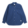 Norse Projects Ole Oversized GMD Oxford Shirt Workwear Blue - KYOTO - Norse Projects