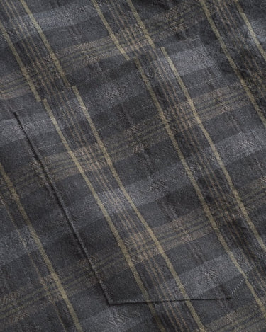 Norse Projects Ole Oversized Wool Check Shirt Charcoal Grey - KYOTO - Norse Projects