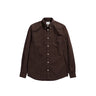 Norse Projects Osvald BD Twill Shirt Espresso - KYOTO - Norse Projects