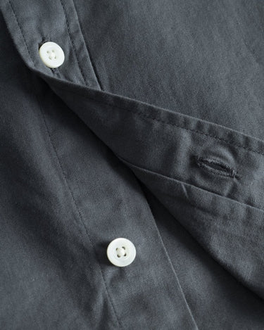 Norse Projects Osvald BD Twill Shirt Norse Grey - KYOTO - Norse Projects