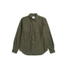 Norse Projects Osvald Organic Flannel Shirt Sitka Green - KYOTO - Norse Projects