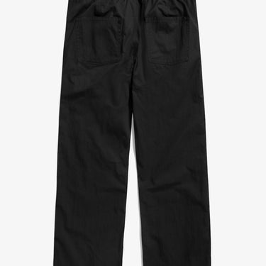 Norse Projects Ragnar Fine Broken Twill Pants Black - KYOTO - Norse Projects