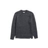 Norse Projects Roald Wool Cotton Rib Sweater Dark Grey Melange - KYOTO - Norse Projects