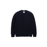 Norse Projects Roald Wool Cotton Rib Sweater Dark Navy - KYOTO - Norse Projects