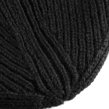 Norse Projects Standard Merino Lambswool Beanie Black - KYOTO - Norse Projects