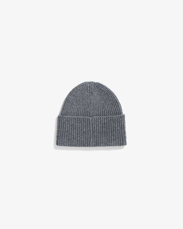 Norse Projects Standard Merino Lambswool Beanie Grey Melange - KYOTO - Norse Projects