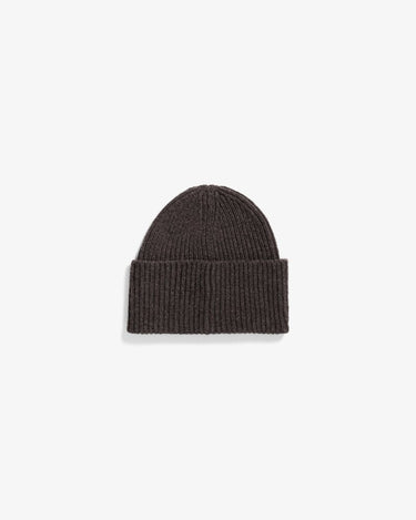 Norse Projects Standard Merino Lambswool Beanie Heathland Brown - KYOTO - Norse Projects