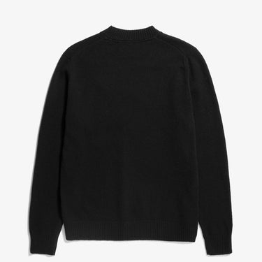 Norse Projects Standard Merino Lambswool Sweater Black - KYOTO - Norse Projects