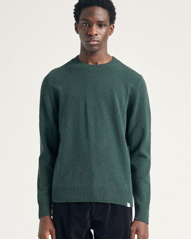 Norse Projects Standard Merino Lambswool Sweater Forrest - KYOTO - Norse Projects