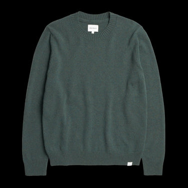 Norse Projects Standard Merino Lambswool Sweater Forrest - KYOTO - Norse Projects
