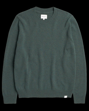 Norse Projects Standard Merino Lambswool Sweater Forrest - KYOTO - Norse Projects