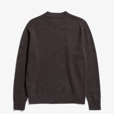 Norse Projects Standard Merino Lambswool Sweater Heathland Brown - KYOTO - Norse Projects