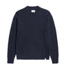 Norse Projects Standard Merino Lambswool Sweater Navy - KYOTO - Norse Projects