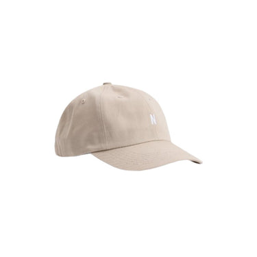 Norse Projects Twill Sports Cap Marble White - KYOTO - Norse Projects