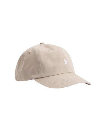 Norse Projects Twill Sports Cap Marble White - KYOTO - Norse Projects