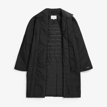 Norse Projects Vargo Gore - Tex Windstopper Raglan Mac Black - KYOTO - Norse Projects