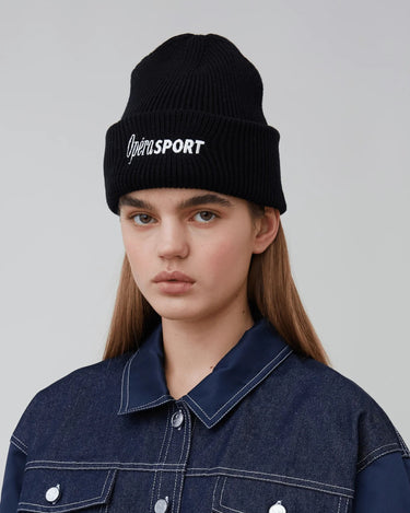 OpéraSPORT ANDRÈ UNISEX BEANIE Black AW24 - KYOTO - OpéraSPORT