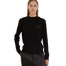 OpéraSPORT DREE CREWNECK KNIT Striktrøj BLACK - KYOTO - OpéraSPORT