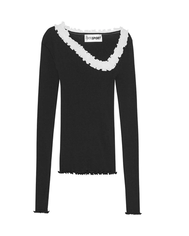 OpéraSPORT EVITA SEAMLESS TOP black - KYOTO - OpéraSPORT