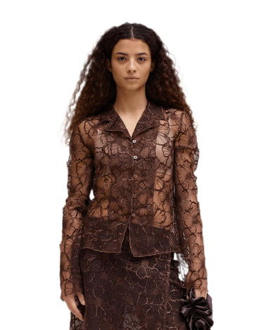 OpéraSPORT FLORA SHIRT brown - KYOTO - OpéraSPORT