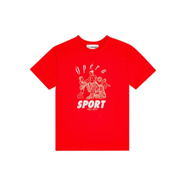 OpéraSPORT PAUL UNISEX T - SHIRT Fiery Red - KYOTO - OpéraSPORT