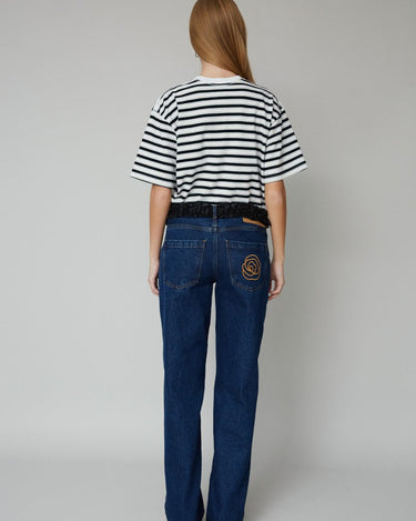 OpéraSPORT ROSE STRAIGHT DENIM Jeans Medium blue - KYOTO - OpéraSPORT