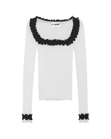 OpéraSPORT ROSIE SEAMLESS TOP white - KYOTO - OpéraSPORT