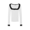 OpéraSPORT ROSIE SEAMLESS TOP white - KYOTO - OpéraSPORT