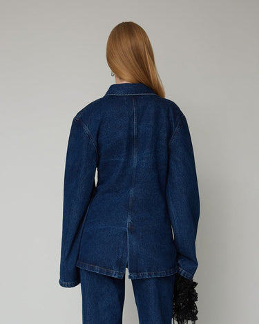 OpéraSPORT VICTORIA DENIM BLAZER Medium blue - KYOTO - OpéraSPORT
