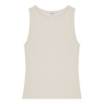 Organic Basics Core Rib Tank Top Sandstone - KYOTO - Organic Basics