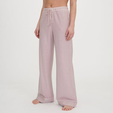 Organic Basics Core Sleep Pants Pink Stripe - KYOTO - Organic Basics