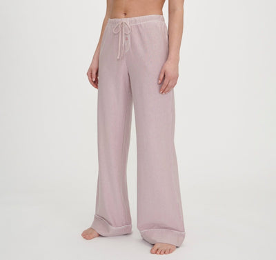 Organic Basics Core Sleep Pants Pink Stripe - KYOTO - Organic Basics