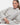 Organic Basics Core Sleep Poplin Shirt 2.0 - Cloudy Blue Stripe - KYOTO - Organic Basics
