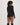 Organic Basics Fine Knit Cropped Cardigan Black - KYOTO - Organic Basics