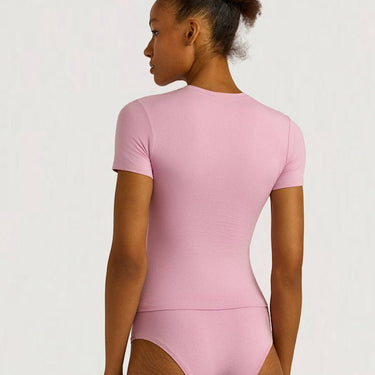 Organic Basics Flex Tee Lavender Mist - KYOTO - Organic Basics