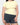 Organic Basics Seamless Waffle Tee Buttercup - KYOTO - Organic Basics