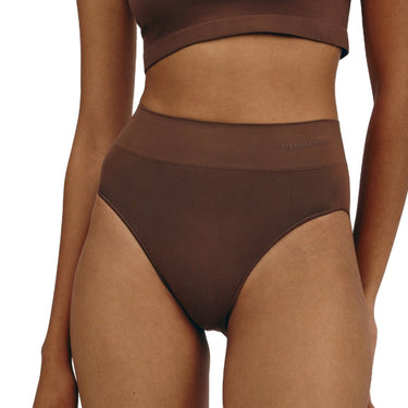 Organic Basics Smooth High - Leg Briefs Walnut - KYOTO - Organic Basics