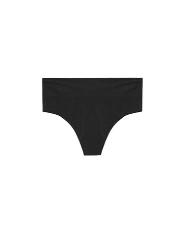 Organic Basics Smooth Thong Black - KYOTO - Organic Basics