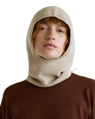 Organic Basics Soft Knit Balaclava Nutmeg - KYOTO - Organic Basics