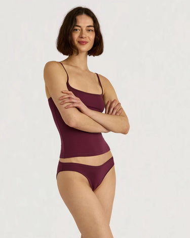 Organic Basics Soft Touch Veil Cami Fig - KYOTO - Organic Basics