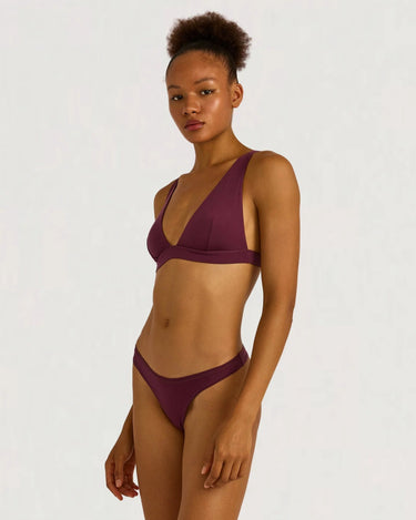 Organic Basics Soft Touch Veil Thong Fig - KYOTO - Organic Basics
