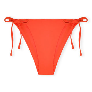 Organic Basics Swim Tie Bikini Bottom Badetøj Blood Orange - KYOTO - Organic Basics