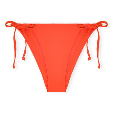 Organic Basics Swim Tie Bikini Bottom Badetøj Blood Orange - KYOTO - Organic Basics